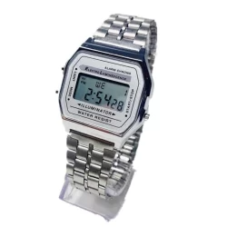 Relogio Retro WR Top Moderno Padrão Digital Led Vintage