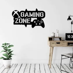 Quadro Gamer Decoração Quarto Setup Presente Gaming Zone Jogos