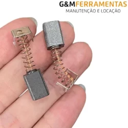 3 Pares Escovas Carvão Esmerilhadeira Lixadeira Black Decker G720