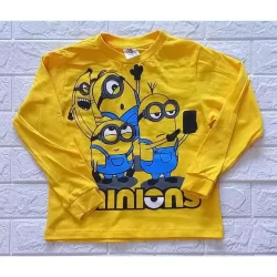 Blusa de Manga Longa Unissex Minions