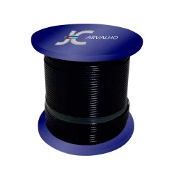 100 Metros Cabo De Aço 1/8 Revestido P/ Academia Fitness 4,8mm