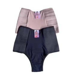 Kit 2 Calcinhas Cinta Lateral Pós-Parto | Modeladora e Redutora de Medidas