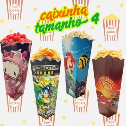 Caixinha Para Pipoca TAM 4(250 unidades)
