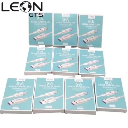KIT 10/KIT 6 Cabo Celular Carregamento V8 Rápido e Turbo Tipo-V8 LEON-5066 da LEON GTS