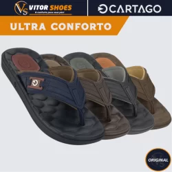 Chinelo Masculino Cartago Egeu 12287 | Original Cartago