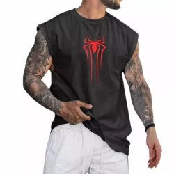 Regata Heroi Spider Homem Aranha Algodão