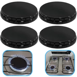 4 Tampas Espalhadores para Boca de Fogão Esmaltec Veneza /Caribe/ Munique /Ágata 2 pequena 2 grande