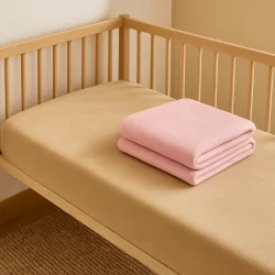 Kit 2 Lençóis Para Berço Americano De Plush Avulso C/Elástico Quentinho