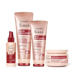 Combo Siàge Nutri Acid Complex (4 itens) lançamento promoção original