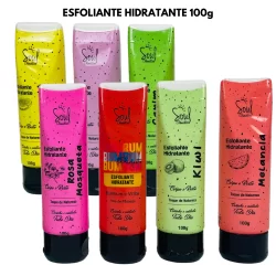 Kit 6 Hidratante Esfoliante Toque da Natureza Soul Cosméticos 100g