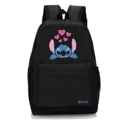 Mochila Escolar Feminina Stitch Reforçada Grande Impermeável Notebook