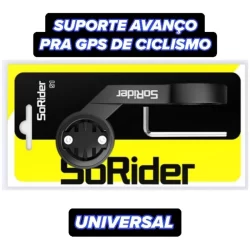 SUPORTE AVANÇO SORIDER S1 - PRA GPS DE CICLISMO - COMPATÍVEL COM GPS GARMIN, IGPSPORT, BRYTON, XOSS, CYCPLUS E OUTROS
