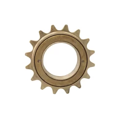 Roda Livre Catraca Aço Reforçado 16 18 20 22 24 Dentes Dourada Para Bike Mono Marcha Bicicleta