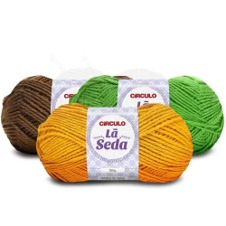 Fio Lã Seda Círculo 100g