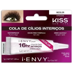 👁️ Cola Cílios Postiços Ld 16h Incolor - Kpeg04s - Kiss Ny ✨