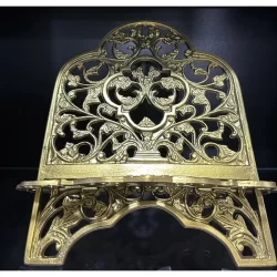 Porta Bíblia Plástico Dourado