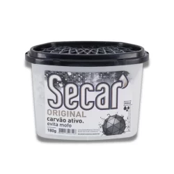 Anti Mofo Secar Original Neutralize Carvão Ativo 180g Evita Umidade Fungos Gavetas Desumidificador