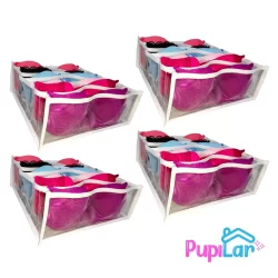KIT 4 COLMEIAS P/ SUTIÃS  (10 X 30,5 X 30,5) - PUPILAR