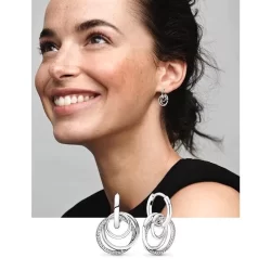 Brincos Femininos S925 Com Revestimento De Prata , Vários Estilos , Joias Para Presentes Da Moda