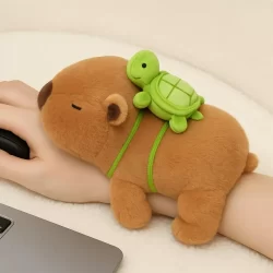 Pulseira Capivara De Pelúcia Fofa Infantil Com Mochilinha XZ-2311