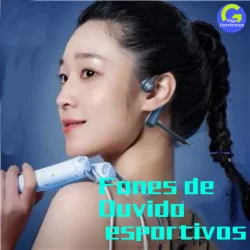 Fone Bluetooth Esportivo Sem Fio 20h Bateria Design Ergonômico para Academia e Caminhadas