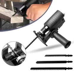 Adaptador Serra Tico-Tico para Furadeira e Parafusadeira – Kit com 3 Lâminas