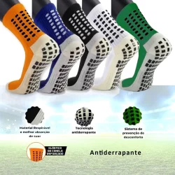 Meias esportivas antiderrapantes masculinas, Meias de futebol, Meias antiderrapantes, Futebol