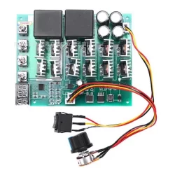 Controlador De Velocidade Do Motor DC 10-55V 100A PWM HHO RC Interruptor De Controle Reverso Com Display LED