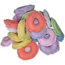 Kit c/5 Par Rosquinhas Protetor de Seios Amamentação Super Macias Ecológica Reutilizável de Pano