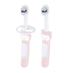 Kit 2 Escovas Dental Bebê Mam Baby's Brush 6+ Meses