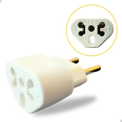 Adaptador Tomada Plug Bob Love 10a 20a Até 250v Secador Top