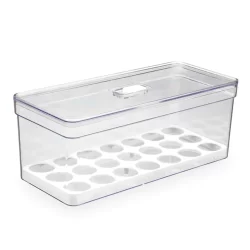 Organizador Porta Ovos 40 Unidades Resistente Com Tampa