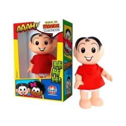 Boneca Mônica Turma da Mônica Clássicos 25cm - SidNyl