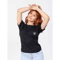 Camiseta Blusa de Time Feminina Personalizada Botafogo