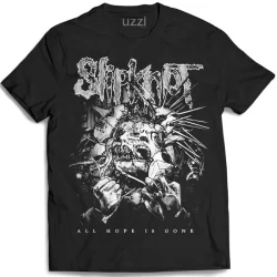 Camiseta Premium Slipknot All Hope Is Gone Banda de Rock 100% Algodao 30.1 Envio Já