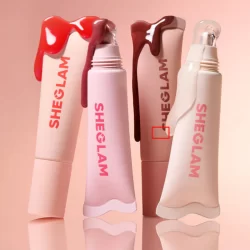 SHEGLAM Lip Glaze Colorido Proteção Labial Mel 10ML Hidratante E