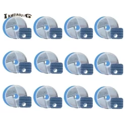 12pçs Filtros De Substituição Para Fonte De Cachorro E Gato , Bebedor De Água De Estimação , Acessório Limpo , Elemento