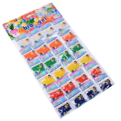 Dinossauro/frutos do mar/Peixes Cresce Na Água Animal Em Gel, kit 24 pacotinho