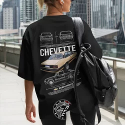 Camiseta Chevrolet Chevette Gearhead Unissex Estampada P M G GG Algodão