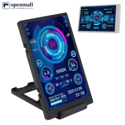 Tela Secundária IPS Tipo C De 3.5 Polegadas Para Computador CPU GPU RAM HDD Display 320 * 480 USB LCD Monitor Livremente