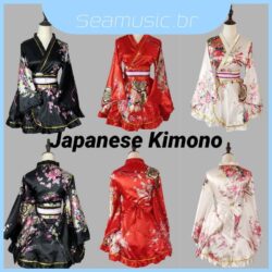 Yukata Chic Kimono Feminino De Longo Comprimento Cosplay Anime Costume Photo Shoot Characters) Lounge Wear " .