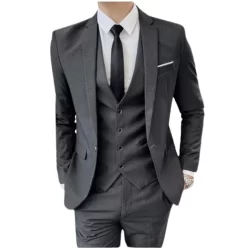 Terno Slim Oxford Masculino Luxo Cores - Paleto+calça - Envio Imediato -