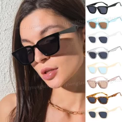 Óculos De Sol Tons Estética UV400 Para Mulheres E Masculino Cores