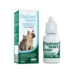 Optivet Tears 10 Ml - Colírio Vetnil - Envio Imediato