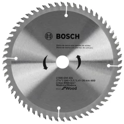 Disco de Serra 184mm p/ Madeira Bosch 60 Dentes de Widea Eco for Wood - 7.1/4"