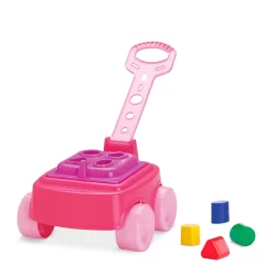Carrinho De Puxar Com Blocos Infantil Mipuxa Menina Cardoso Toys