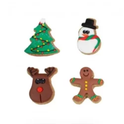 kit cortadores NATAL 1 para formas e massa bolachinhas
