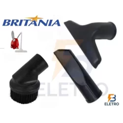 Kit 3 Bicos Canto, Redondo Escova e Estofado Aspirador de Pó Britania BAS1430 (NÃO serve em VERTICAIS)