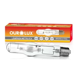 Lampada Vapor Metalico Tubular 1000W E40 5200K Luz Branca