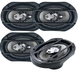 Kit 2 Pares De Falantes 6x9 Pol 400w Rms Auto Orion